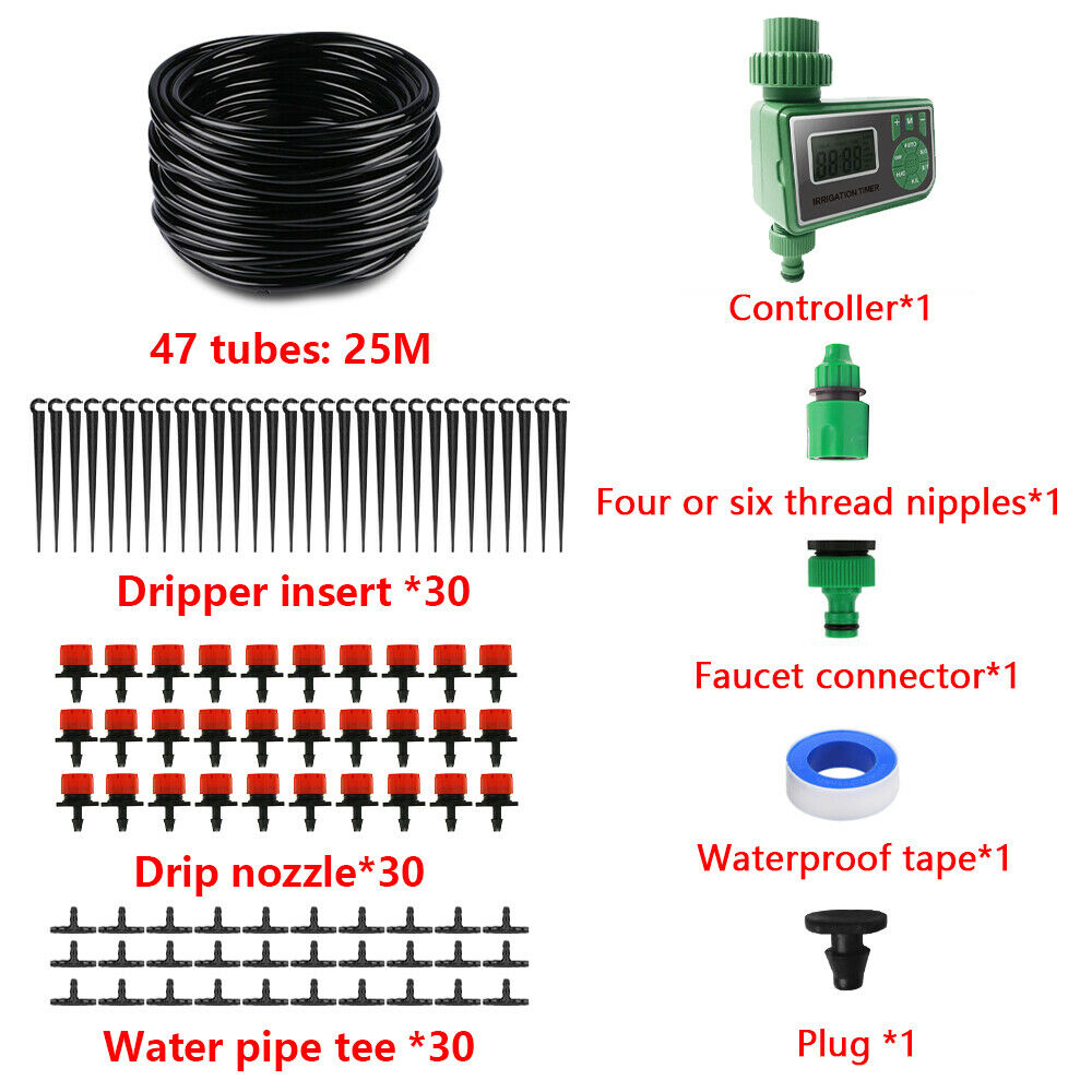 25m Diy Automatic Drip Irrigation System