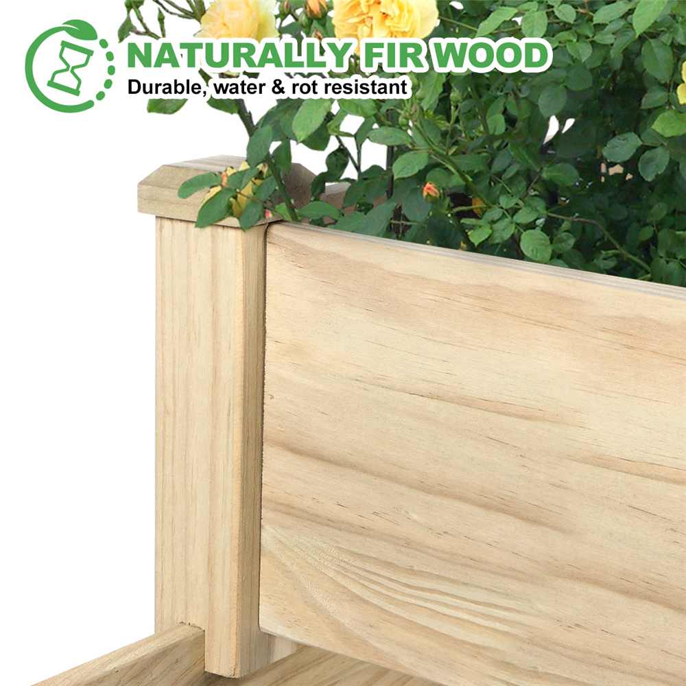 KINGSO 3 Tier Raised Garden Bed