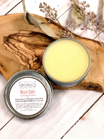 Moon Balm butter me up organics open can