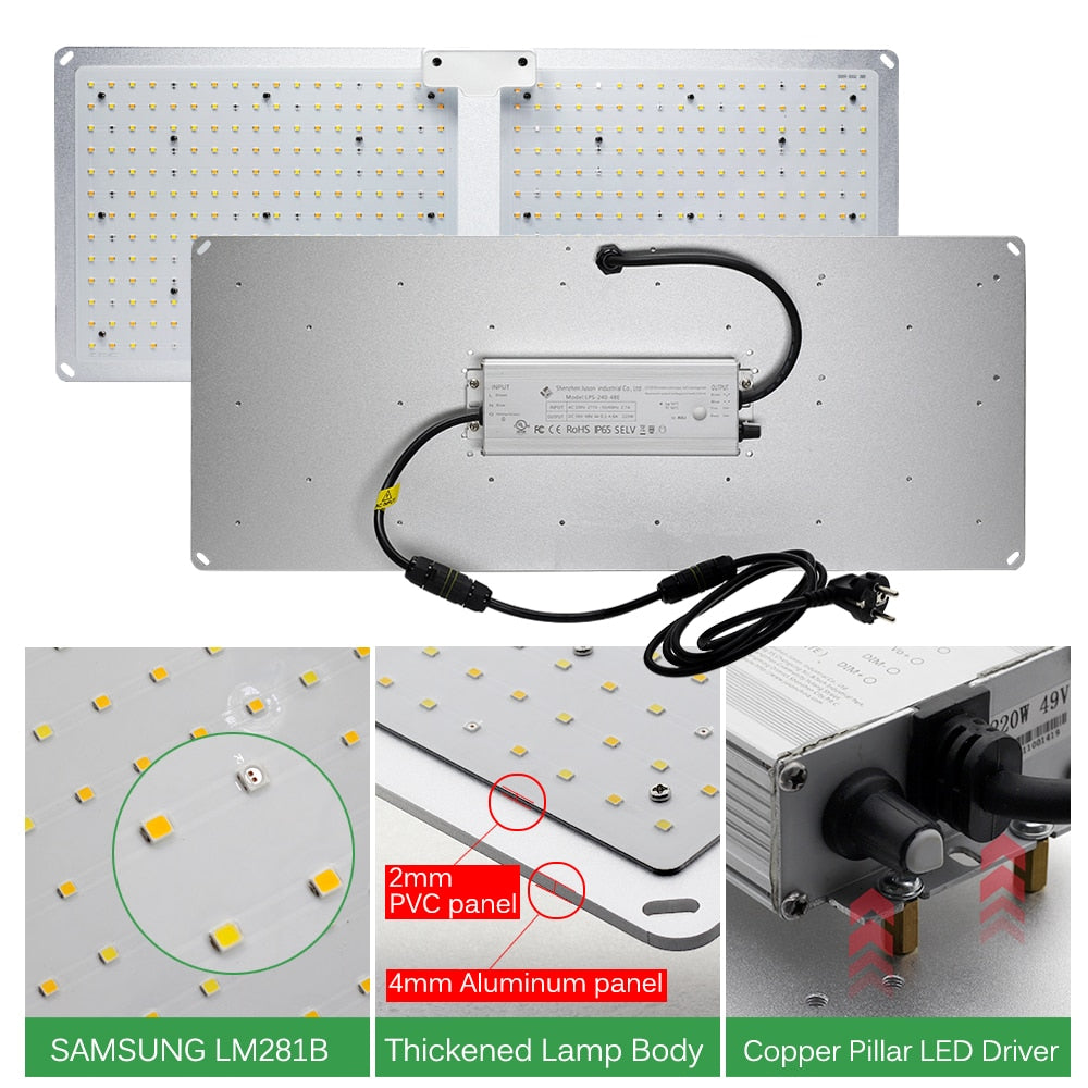 Samsung Diode Quantum Full Spectrum LED Grow Lights