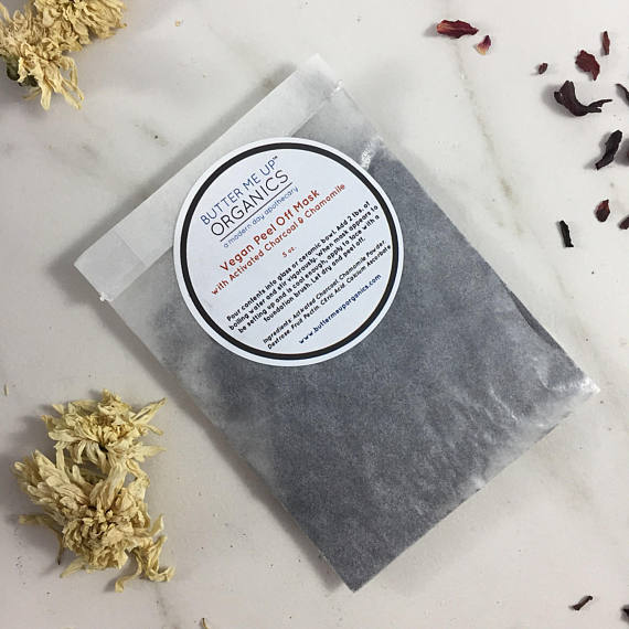 VEGAN Activated Charcoal Peel Off Mask