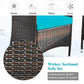 4pcs Rattan Patio Furniture Set