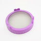 purple microgreens and sprouting mason jar lids with metal screen that come in assortment of colors, comes in a set of 4, better airflow and drainage, easy filtration and easy stand, great for all sprouts and most mason jars, 20 mm thick and 90 mm wide