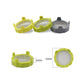 microgreens and sprouting mason jar lids with metal screen that come in assortment of colors, comes in a set of 4, better airflow and drainage, easy filtration and easy stand, great for all sprouts and most mason jars, 20 mm thick and 90 mm wide