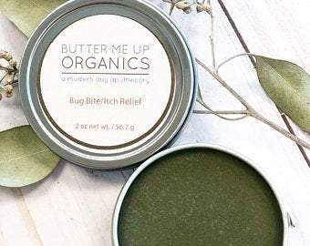 Bug Bite Anti Itch Cream butter me up organics 2 oz a modern day apothecary