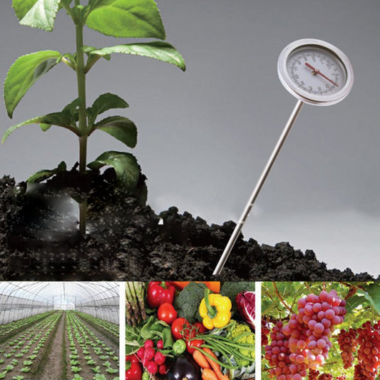 Stainless Steel Food Grade  Soil Thermometer