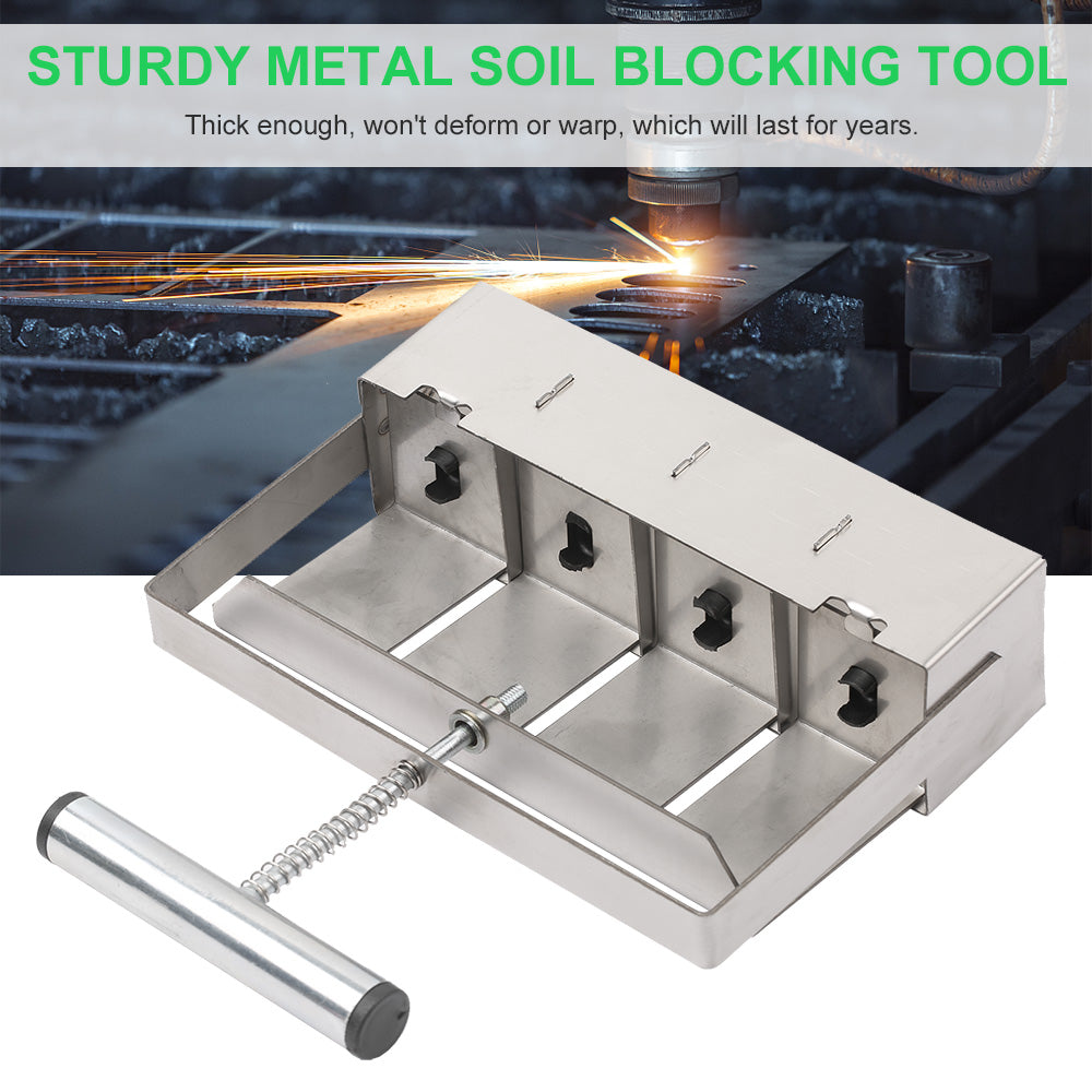 Handheld 2 inch Soil Block Maker