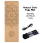 Jusenda 5mm Natural Cork TPE Yoga Mat