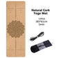 Jusenda 5mm Natural Cork TPE Yoga Mat