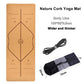 Jusenda 5mm Natural Cork TPE Yoga Mat