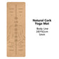 Jusenda 5mm Natural Cork TPE Yoga Mat