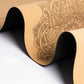 Jusenda 5mm Natural Cork TPE Yoga Mat