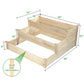KINGSO 3 Tier Raised Garden Bed