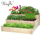 KINGSO 3 Tier Raised Garden Bed