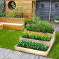 KINGSO 3 Tier Raised Garden Bed
