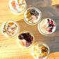 set of 6 different intention candles 4 oz soy wax candle with metal lid
