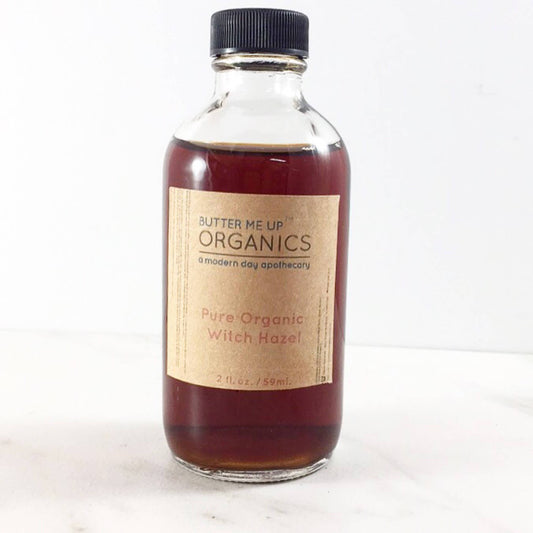 Organic Witch Hazel Toner butter me up organics a modern day apothecary 2 oz